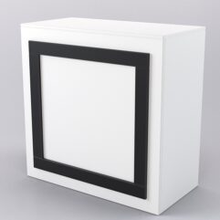 Прилавок ОРНАМЕНТ №1, Белый и Черный