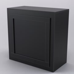 Прилавок ОРНАМЕНТ №1, Черный