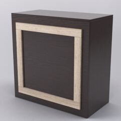 Прилавок ОРНАМЕНТ №1, Дуб Венге и Дуб Сонома