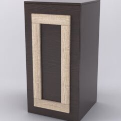 Прилавок ОРНАМЕНТ №1-450, Дуб Венге и Дуб Сонома