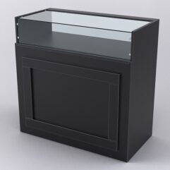 Прилавок ОРНАМЕНТ №2, Черный