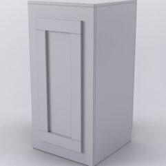 Прилавок ОРНАМЕНТ №1-450 с дверкой, Серый