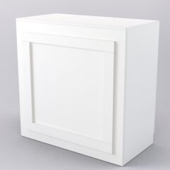 Прилавок ОРНАМЕНТ №1 с дверками, Белый