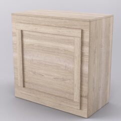 Прилавок ОРНАМЕНТ №1 с дверками, Дуб Сонома