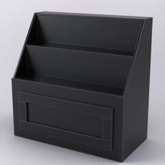 Прилавок-горка ОРНАМЕНТ №1, Черный