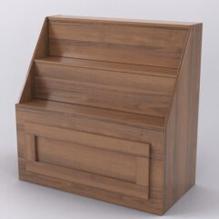 Прилавок-горка ОРНАМЕНТ №1, Орех