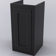 Прилавок под кассу ОРНАМЕНТ №1, Черный