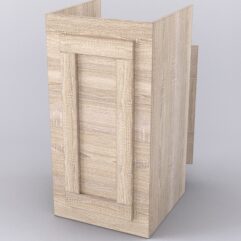 Прилавок под кассу ОРНАМЕНТ №1 с дверкой, Дуб Сонома