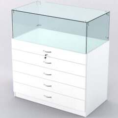 Прилавок для бижутерии РИВОЛИ №3, Белый