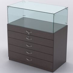 Прилавок для бижутерии РИВОЛИ №3, Дуб Венге