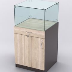 Прилавок для бижутерии РИВОЛИ №5, Дуб Венге и Дуб Сонома