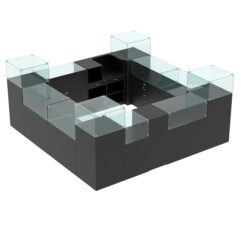 Торговый островок для бижутерии РИВОЛИ №1, Черный