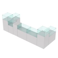 Торговый островок для бижутерии РИВОЛИ №3, Серый