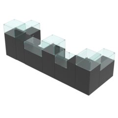 Торговый островок для бижутерии РИВОЛИ №6, Черный