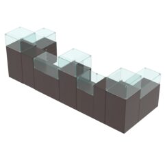 Торговый островок для бижутерии РИВОЛИ №6, Дуб Венге