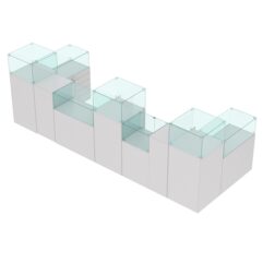 Торговый островок для бижутерии РИВОЛИ №6, Серый