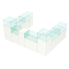 Торговый островок для бижутерии РИВОЛИ №7, Белый