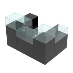 Торговый островок для бижутерии РИВОЛИ №8, Черный