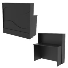 Ресепшн Нежность Волны №1А простой, Черный