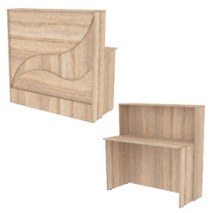 Ресепшн Нежность Волны №1Б простой, Дуб Сонома