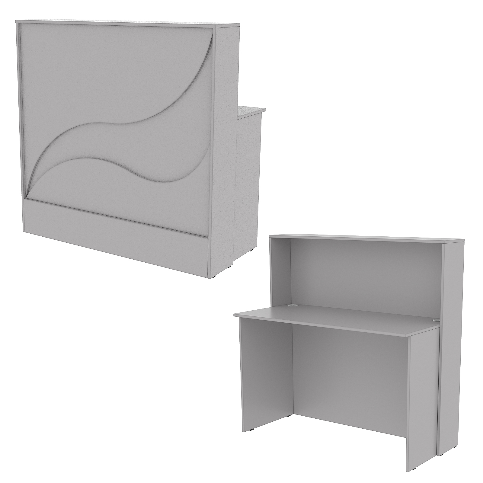 Ресепшн Нежность Волны №1Б простой, Серый