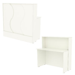 Ресепшн Нежность Волны №1В простой, Белый