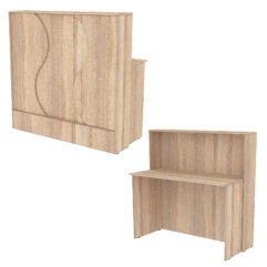 Ресепшн Нежность Волны №1В простой, Дуб Сонома