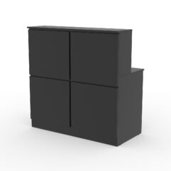 Ресепшн АРТ ДЕКОР №1Б, Черный