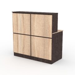 Ресепшн АРТ ДЕКОР №1Б, Дуб Венге и Дуб Сонома