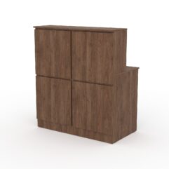 Ресепшн АРТ ДЕКОР №1В, Орех