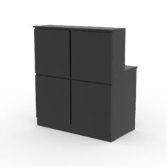 Ресепшн АРТ ДЕКОР №1В, Черный