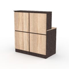 Ресепшн АРТ ДЕКОР №1В, Дуб Венге и Дуб Сонома