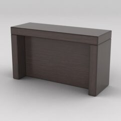 Подставка для товара №2-1 с задней стенкой, Дуб Венге