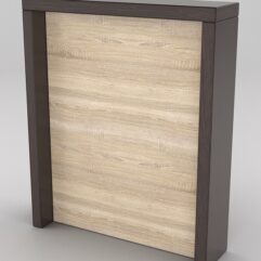 Подставка для товара №3-3 с задней стенкой, Дуб Венге и Дуб Сонома