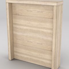Подставка для товара №3-3 с задней стенкой, Дуб Сонома