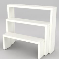 Комплект подставок для товара №3, Белый