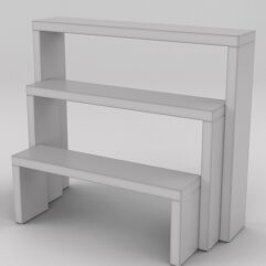 Комплект подставок для товара №3, Серый