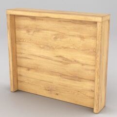 Подставка для товара №4-3 с задней стенкой, Дуб Золотистый