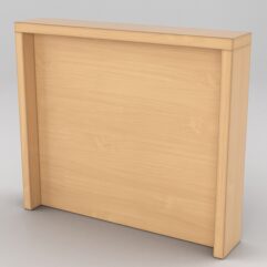 Подставка для товара №4-3 с задней стенкой, Крем Вайс