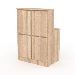 Ресепшн АРТ ДЕКОР №1Г, Дуб Сонома