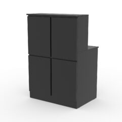 Ресепшн АРТ ДЕКОР №1Г, Черный