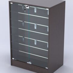 Прилавок для кожгалантереи ВАЛЕНТИНО №1, Дуб Венге