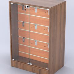 Прилавок для кожгалантереи ВАЛЕНТИНО №1, Орех