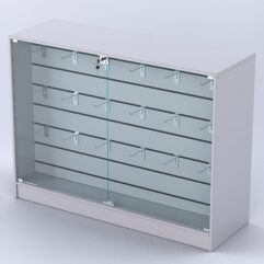 Прилавок для кожгалантереи ВАЛЕНТИНО №2, Серый