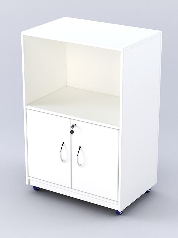 Прилавок для кожгалантереи ВАЛЕНТИНО №7 выкатной, Белый