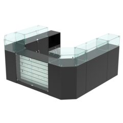 Торговый островок для кожгалантереи ВАЛЕНТИНО №4, Черный