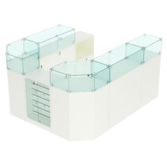 Торговый островок для кожгалантереи ВАЛЕНТИНО №5, Белый