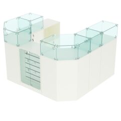 Торговый островок для кожгалантереи ВАЛЕНТИНО №6, Белый