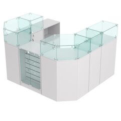 Торговый островок для кожгалантереи ВАЛЕНТИНО №6, Серый