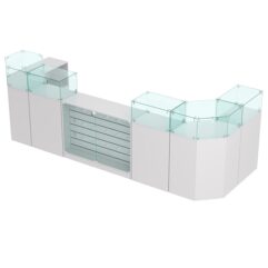 Торговый островок для кожгалантереи ВАЛЕНТИНО №7, Серый